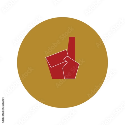 foam hand