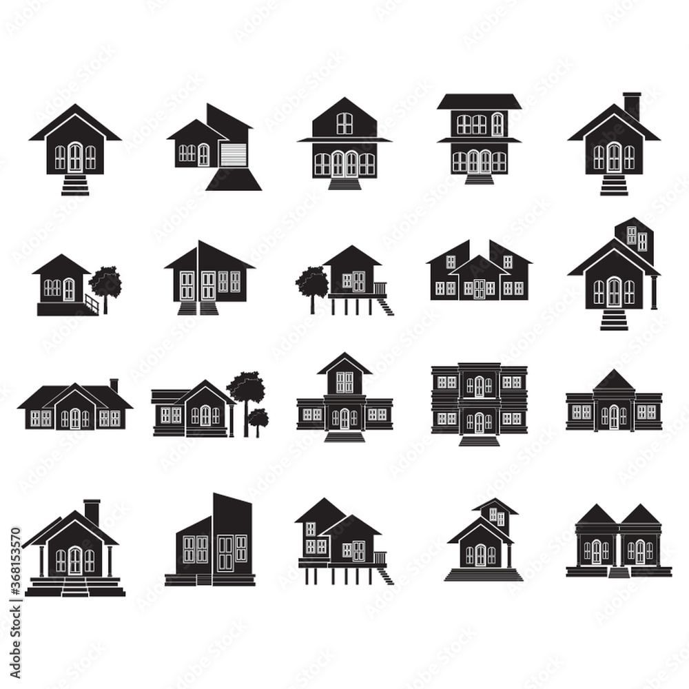 collection of houses