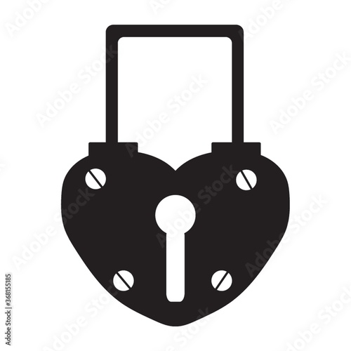 heart shaped lock