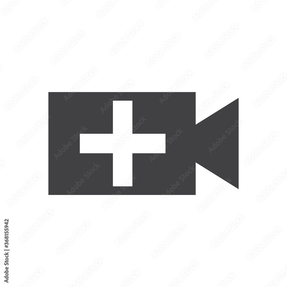 Live Streaming icon flat design. Video icon Live Streaming icon flat design. Video icon
