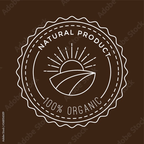 natural product label