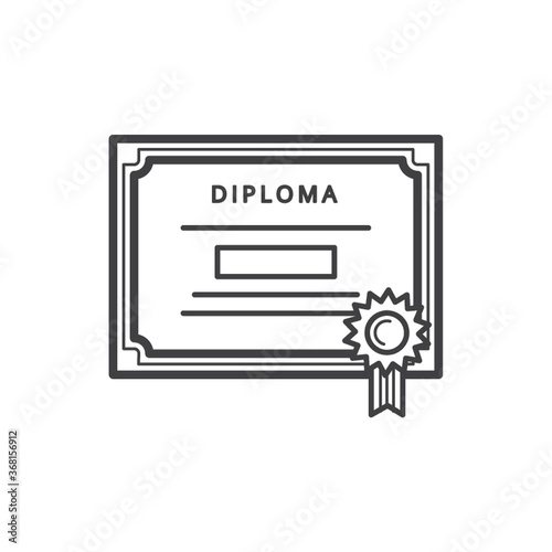 a diploma certificate