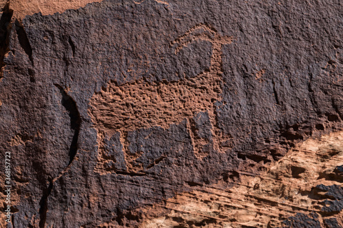 Fotografie petroglyphs carvings