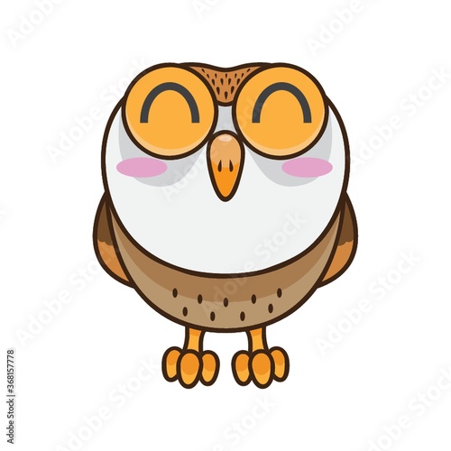 blushing owl