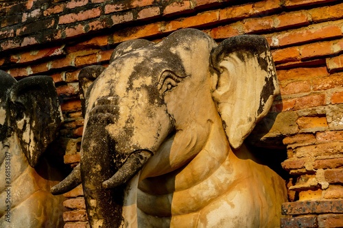 Photography statue of buddha in thailand, digital photo picture as a background