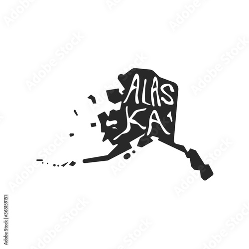 alaska state map