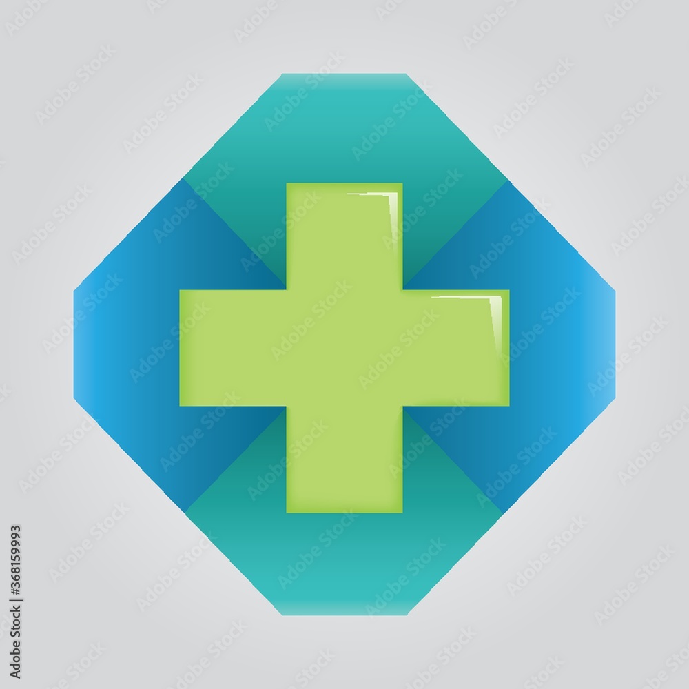 Obraz premium abstract cross