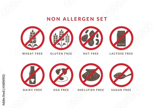 non allergen set