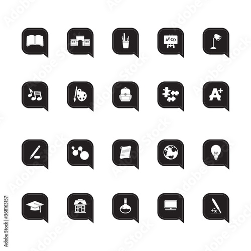 educational icons © captainvector