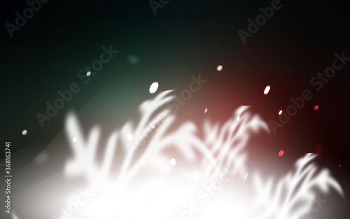 Dark Blue, Red vector pattern with christmas snowflakes. Shining colored illustration with snow in christmas style. The pattern can be used for year new websites.
