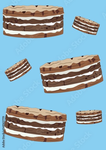 cake background design