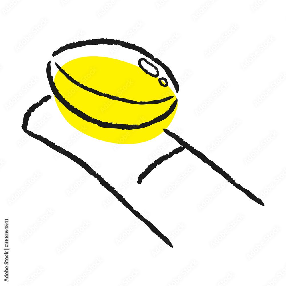 清潔な指に取ったコンタクトレンズのイラスト Stock Vector Adobe Stock