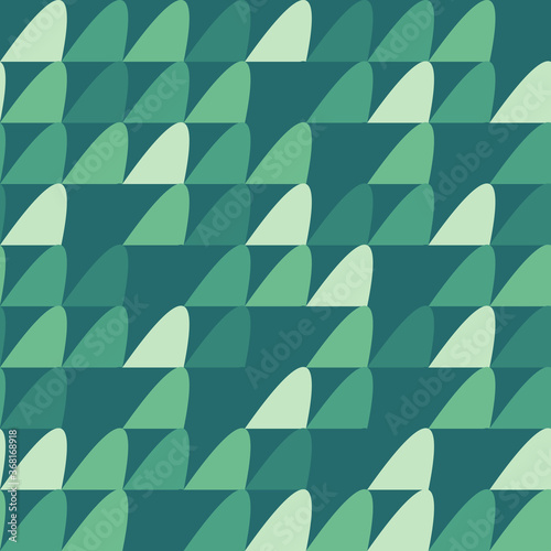 Seamless repeating pattern of triangles