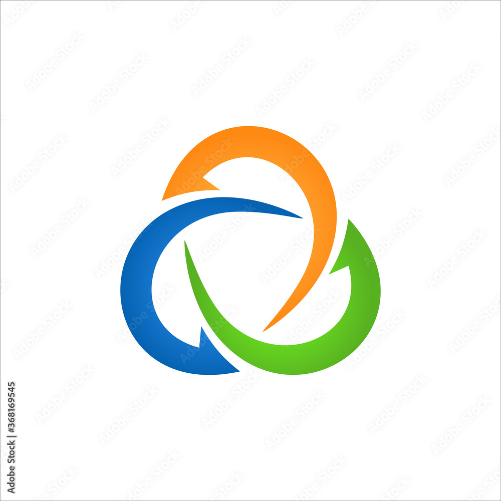 abstract logo design with glossy effect abstract logo design with glossy effect