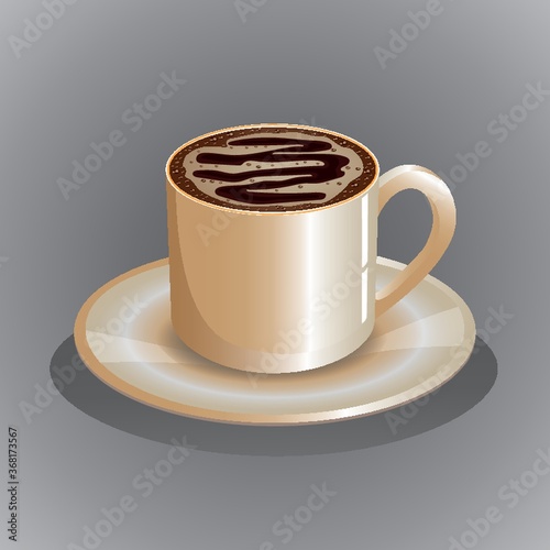 cup of coffee and saucer