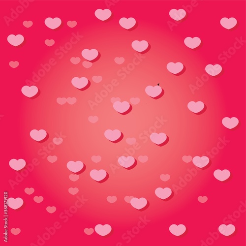 love hearts background