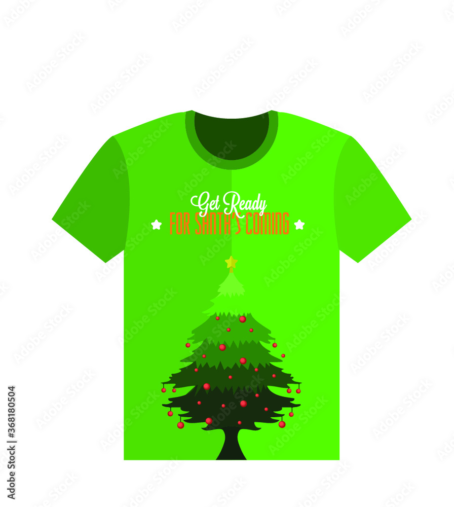 Blue christmas T Shirt with candles Blue christmas T Shirt with candles