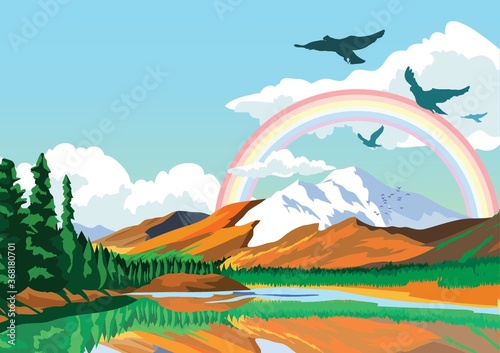 scenic landscape view