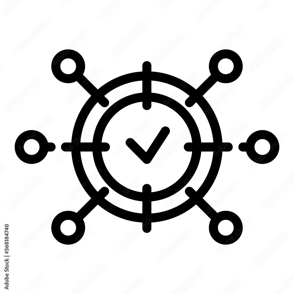 Personal test scheme icon. Outline personal test scheme vector icon for web design isolated on white background Personal test scheme icon. Outline personal test scheme vector icon for web design isolated on white background
