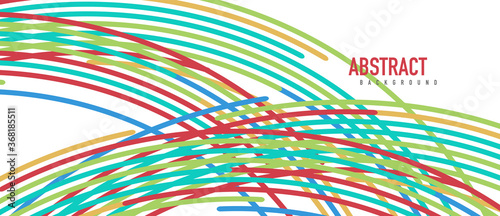 Аbstract moving colorful lines vector backgrounds for cover, placard, poster, banner or flyer