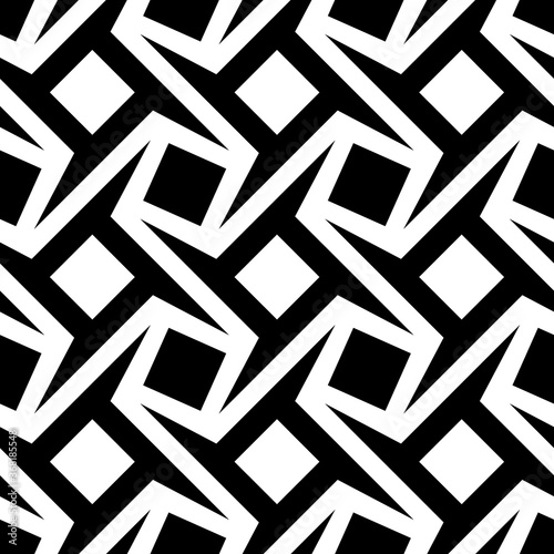 Linear abstract seamless pattern