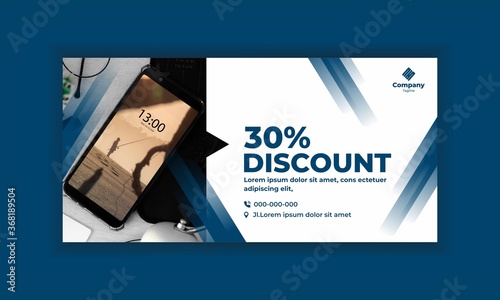 banner Template Company Discount