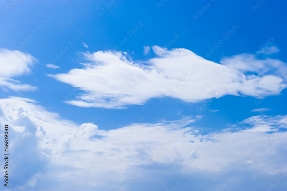 The blue sky with soft clouds for the background, view of a comfortable blue sky, relaxing and fresh, blue sky with dreamy soft clouds, the concept of creating a clear sky and clouds for Bright life. The blue sky with soft clouds for the background, view of a comfortable blue sky, relaxing and fresh, blue sky with dreamy soft clouds, the concept of creating a clear sky and clouds for Bright life.