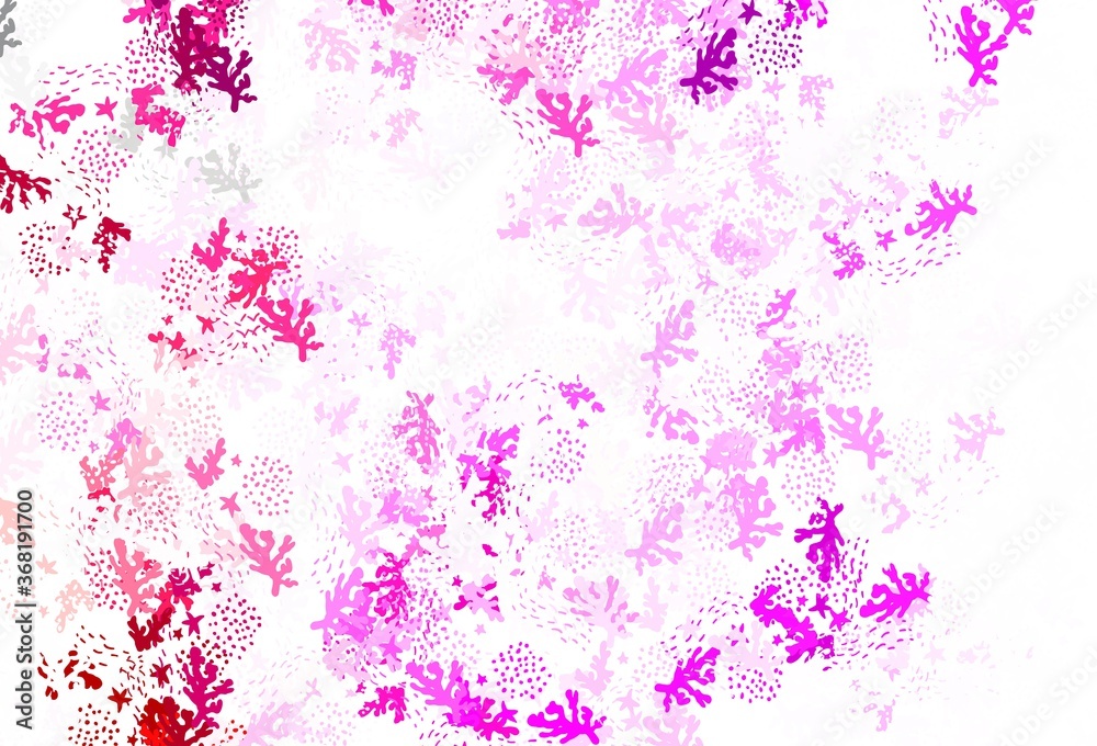 Light Purple vector texture with abstract forms. Light Purple vector texture with abstract forms.
