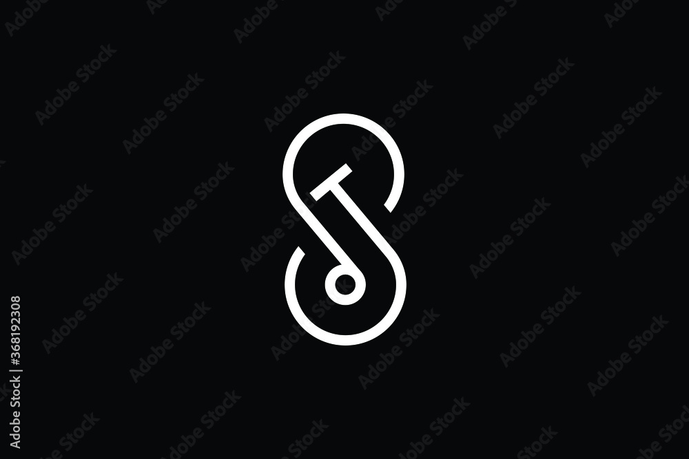 Minimal Innovative Initial SJ logo and JS logo. Letter SJ JS creative elegant Monogram. Premium Business logo icon. White color on black background Minimal Innovative Initial SJ logo and JS logo. Letter SJ JS creative elegant Monogram. Premium Business logo icon. White color on black background