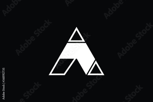 Free Download Minimal Innovative Initial AP logo and PA logo. Letter AP PA creative elegant Monogram. Premium Business logo icon. White color on black background - GFXLoad