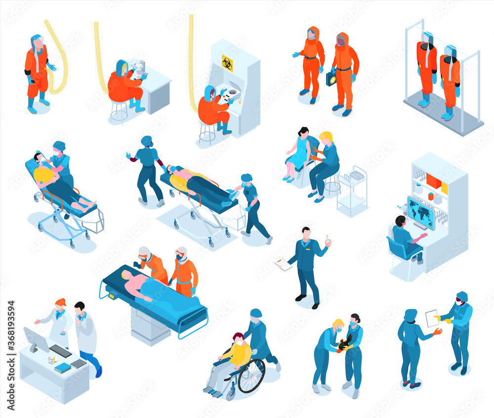 Infectious Disease Isometric Set