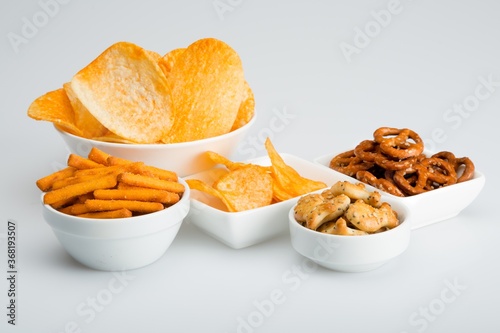 Obraz na płótnie variety of snacks