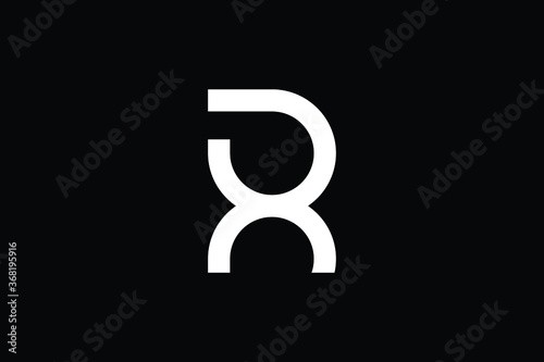 Minimal Innovative Initial PX logo and XP logo. Letter RX LOGO AND XR LOGO creative elegant Monogram. PX XP RX XR Premium Business logo icon. White color on black background