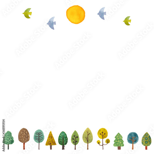 緑の森フレーム