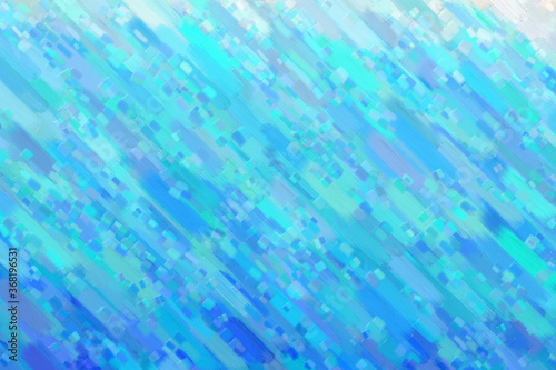 Blue lines or stripes with big brush abstract paint background.