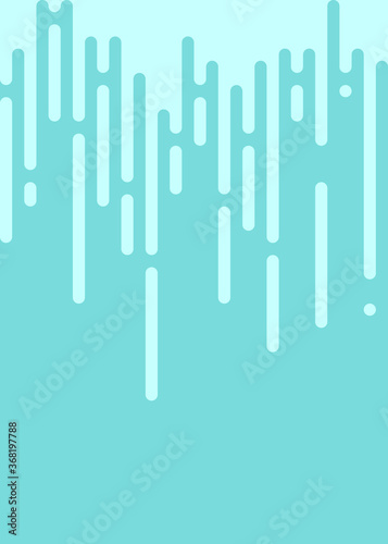 Blue Lagoon color Abstract Rounded Color Lines halftone transition background illustration