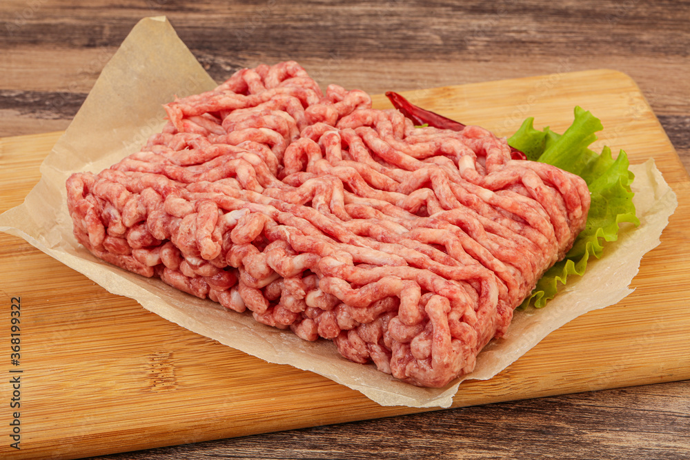Minced meat - pork and beef Minced meat - pork and beef