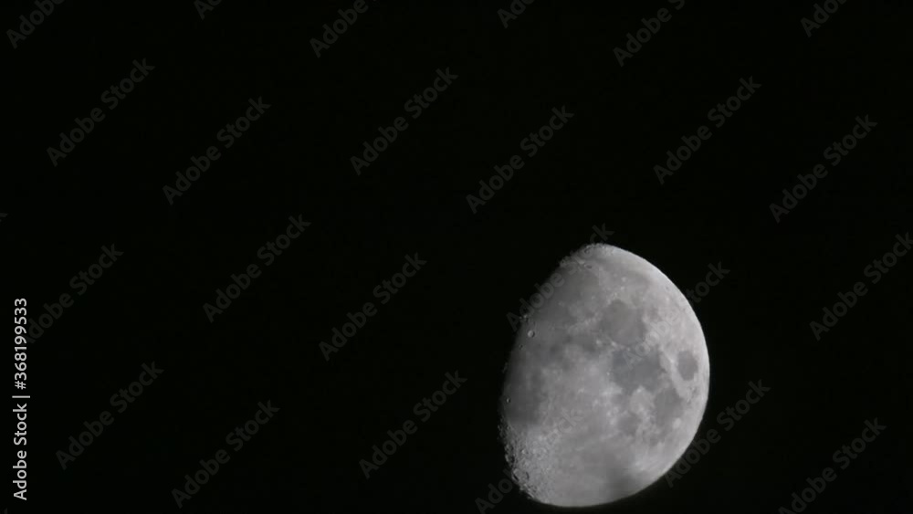 Luna notte in 4K