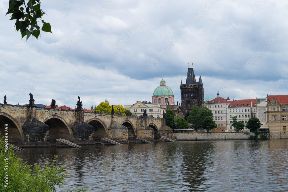 Fototapeta premium panorama pragi