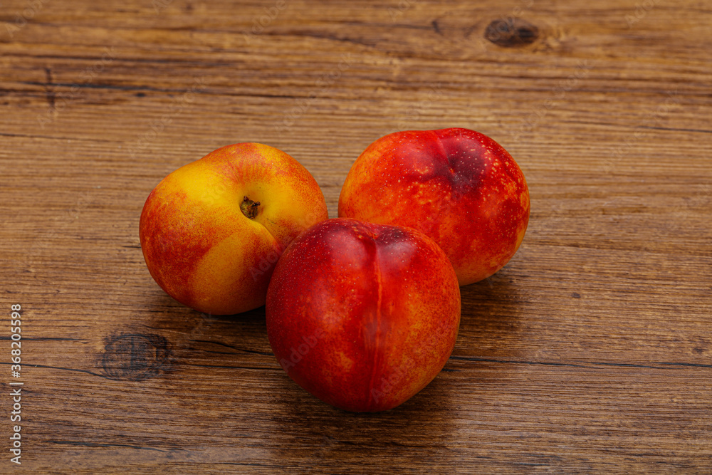 Ripe sweet tasty Nectarine fruit Ripe sweet tasty Nectarine fruit