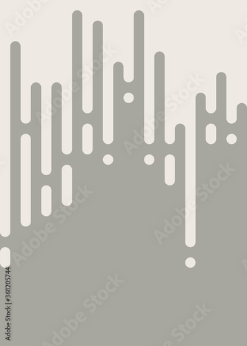 Gardenia color Abstract Rounded Color Lines halftone transition background illustration