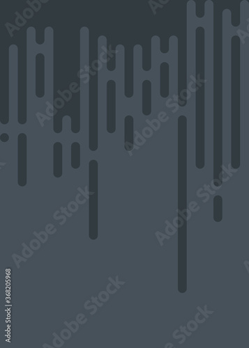 Dark Slate color Abstract Rounded Color Lines halftone transition background illustration