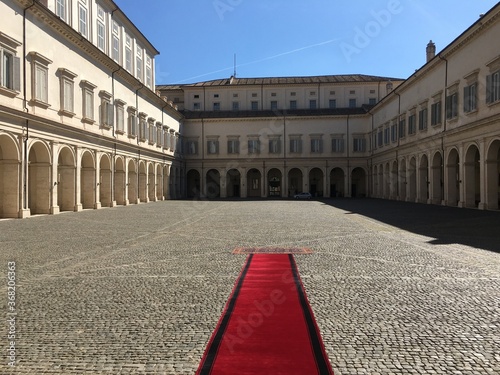 Quirinale Palace in Rome, Italy