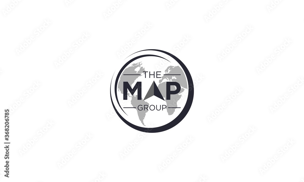 Creative and professional compass with arrow symbol for geographical and map or vacation and travel logo design vector editable Creative and professional compass with arrow symbol for geographical and map or vacation and travel logo design vector editable