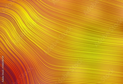 Light Red, Yellow vector abstract layout.