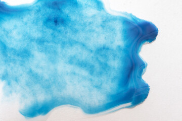 Fotobehang Kristal Abstracte blauwe achtergrond met diepte  © Анастасия Ионова