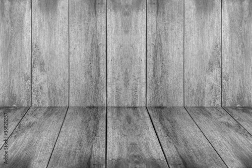 Wooden background vintage text space Advertising space.