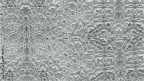 Texture 3D background of recursive fractal pattern 075d