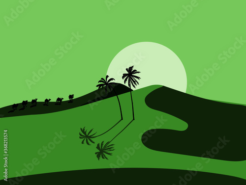 deserto verde