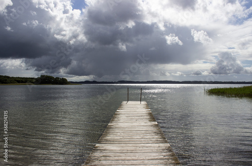 Badesteg am See